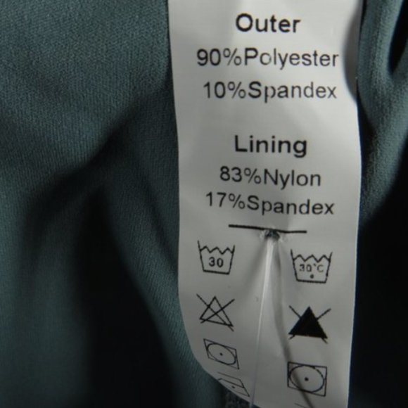 NWT Halara Blue Spruce Mesh Trim Crossover Side 2-in-1 Shorts - Picture 5 of 12